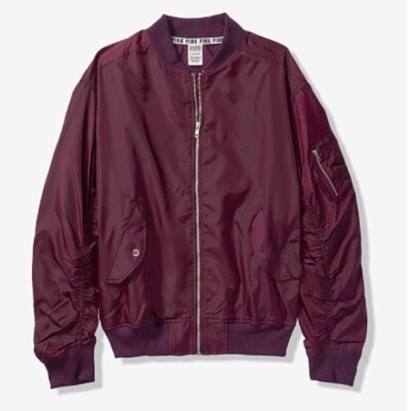 NWT VS Pink Flight Bomber Jacket